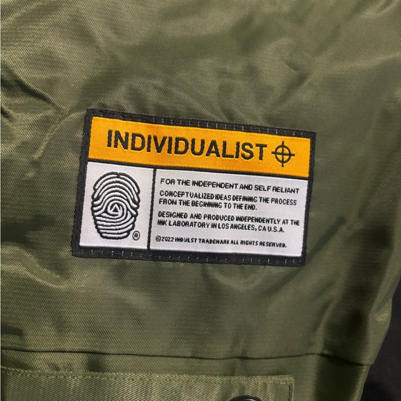 Individualist Multi Colored Windbreaker Jacket - XXL - Picture 6 of 7